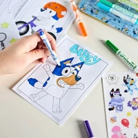 Crayola Zestaw artystyczny (kolorowanki dla dzieci, naklejki i flamastry) 47 el. Bluey 4+, zdjęcie 9
