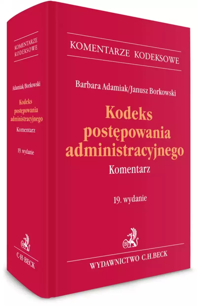 Kodeks postępowania administracyjnego. Komentarz