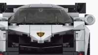 Zestaw Klocków Auto Sportowe 398el. Białe, zdjęcie 3