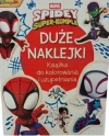 Duże naklejki. Książka do kolorowania i uzupełniania. Marvel Spidey i Super-kumple - zdjęcie