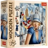 Puzzle drewniane 200 Lato w Mieście TREFL - zdjęcie