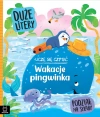 Uczę się czytać. Wakacje pingwinka. Duże litery. Podział na sylaby - zdjęcie