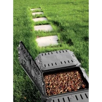 Kompostownik Ogrodowy Ekobat Segmentowy Module Compogreen Czarny 800L, zdjęcie 2