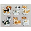 Układanka drewniana, pieski - zdjęcie