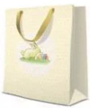 Torebka prezentowa Bunny żółta, średnia - zdjęcie