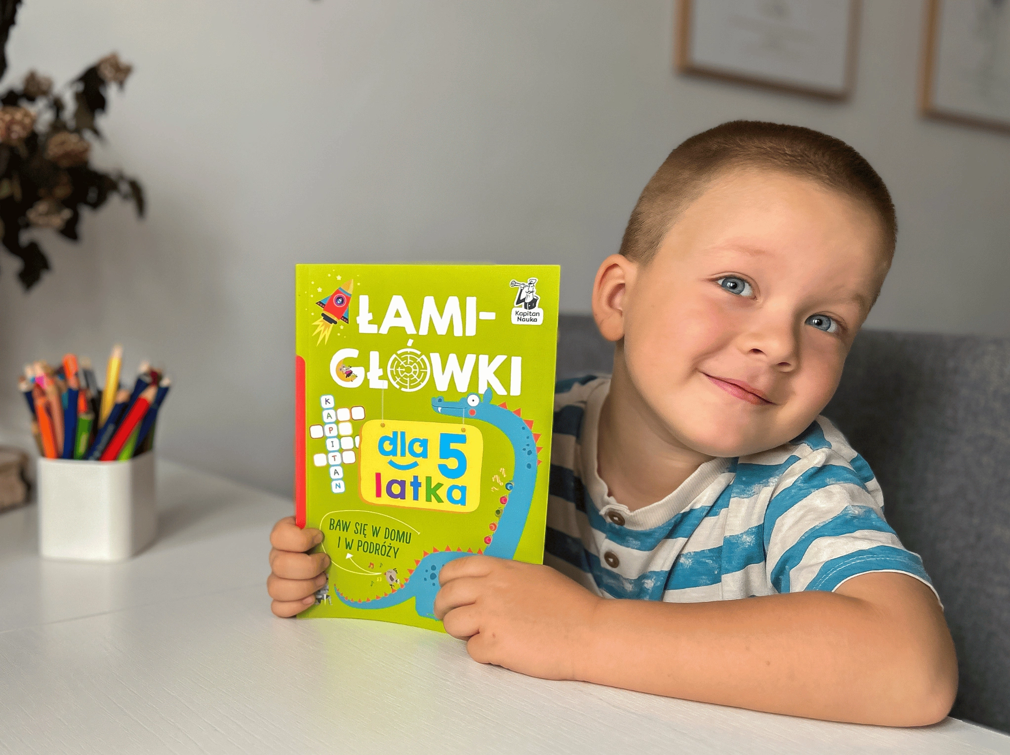 Łamigłówki dla 5-latka - Książki