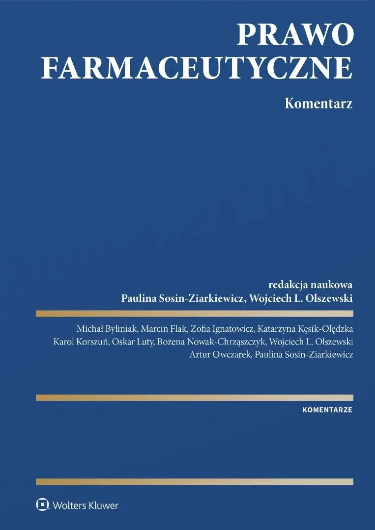 Prawo farmaceutyczne. Komentarz - Książki