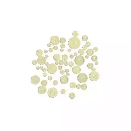 Guziki kreatywne białe 40g - Papiernicze i szkolne