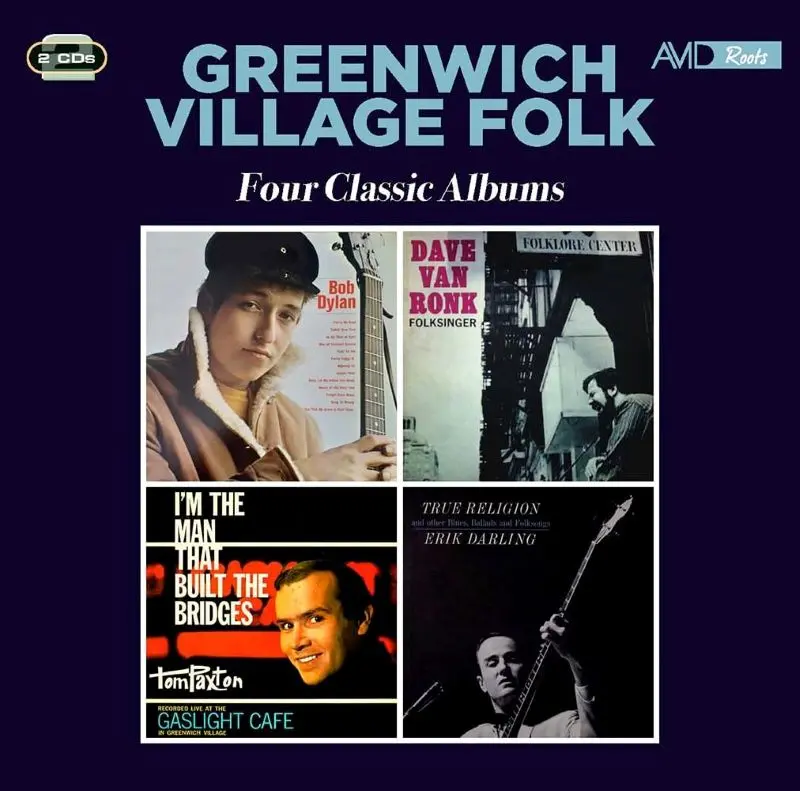 Greenwich Village Folk - FOUR CLASSIC ALBUMS, CD - Muzyka