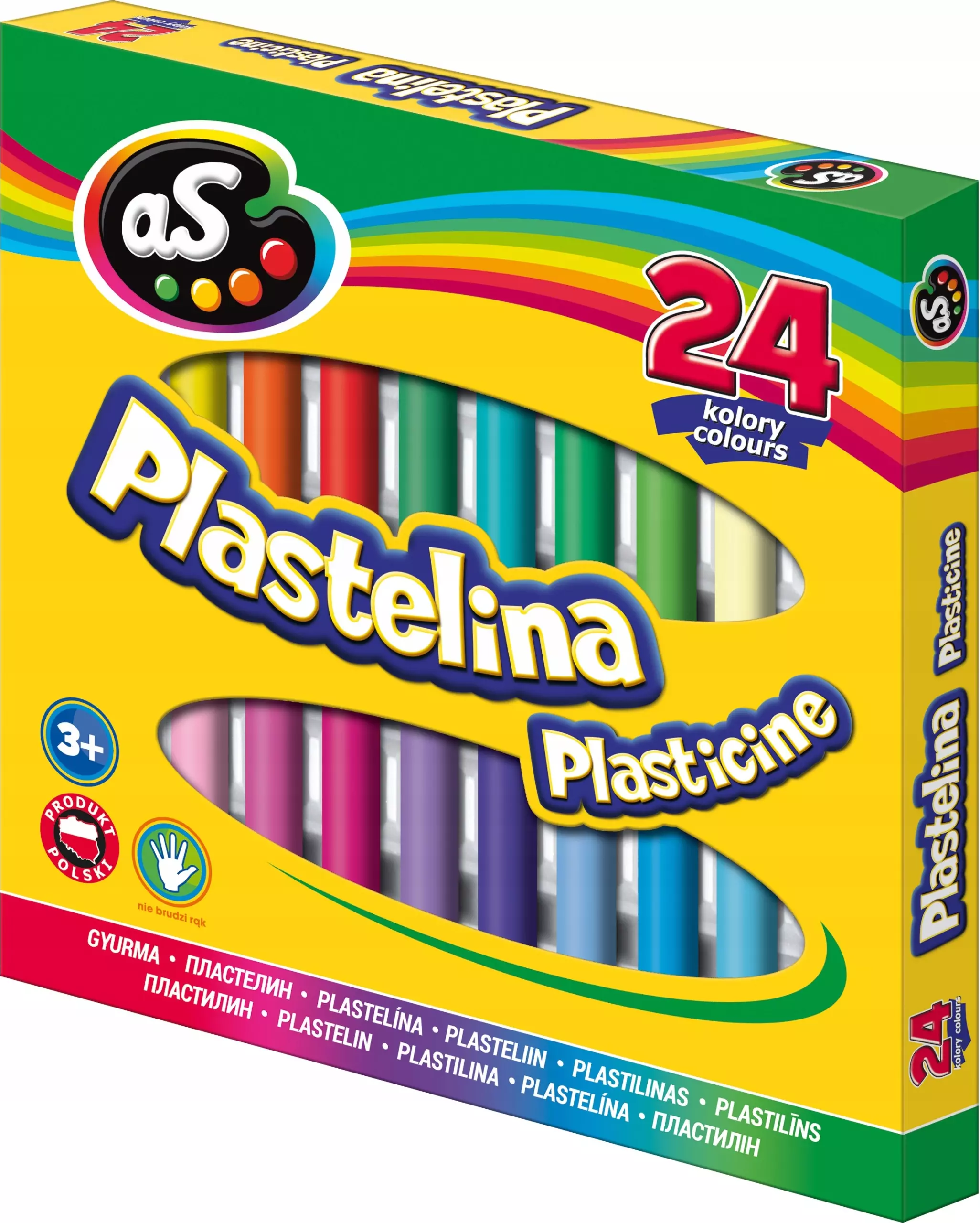 Plastelina (24 kolory) - Papiernicze i szkolne