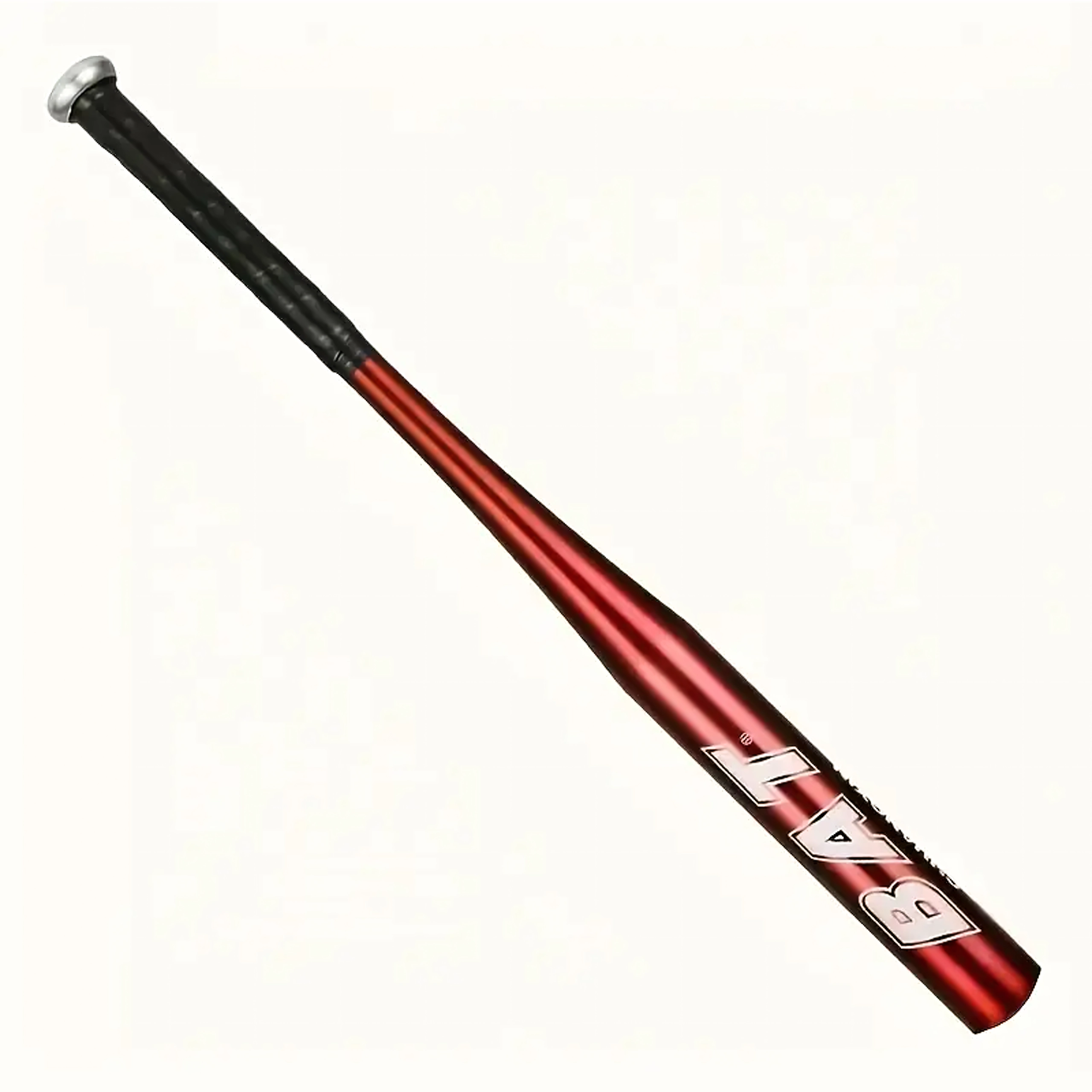 Kij Baseballowy Bejsbolowy Bat Aluminiowy 25" 64cm Treningowy Czerwony - Elektronika i akcesoria