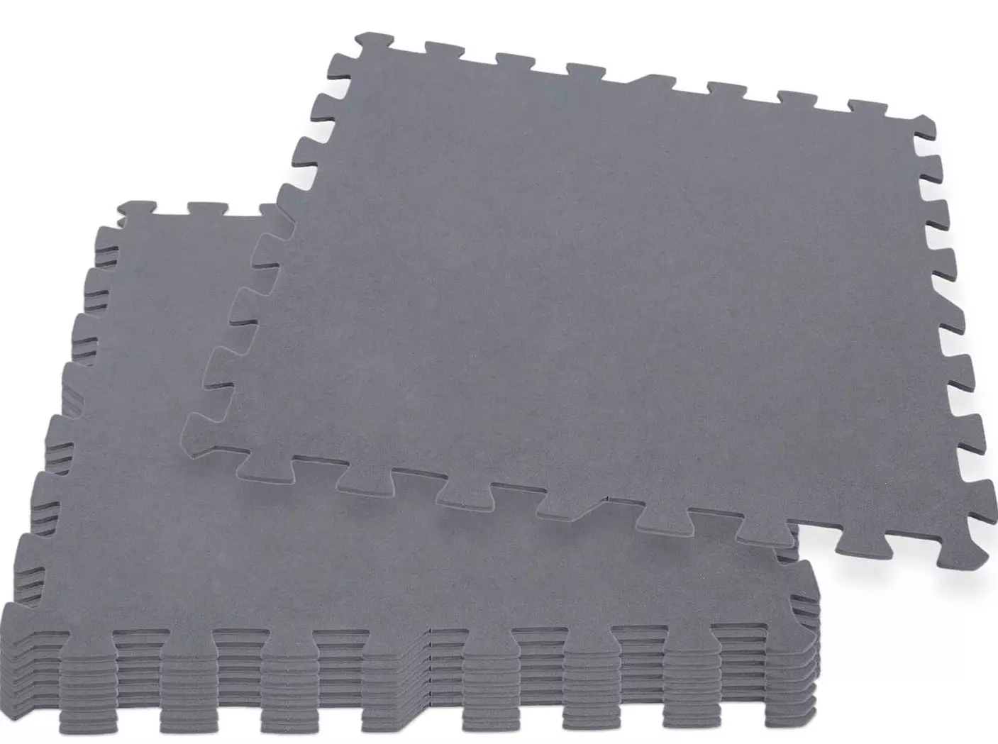 Mata ochronna puzzle pod basen, 8 sztuk 50 x 50 cm, szara