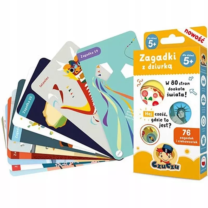 Zagadki z dziurką dla dzieci w wieku od 5 lat - Książki