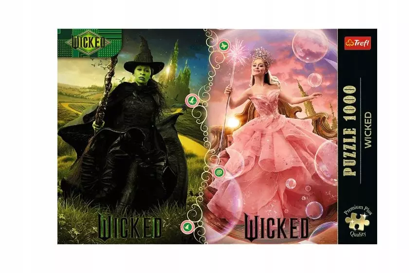 Puzzle 1000 elementów: Wicked: Elphaba & Glinda - Puzzle