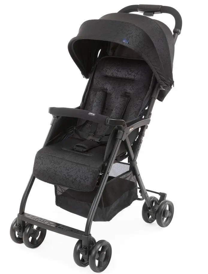 Wózek spacerowy Ohlala'3 jet black do 15kg - Mama i dziecko