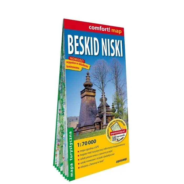 Comfort! map Beskid Niski 1:70 000 - Książki
