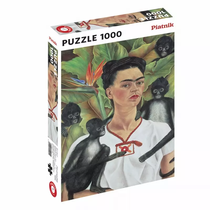 Puzzle 1000 elementów. Frida Kahlo, Autoportret