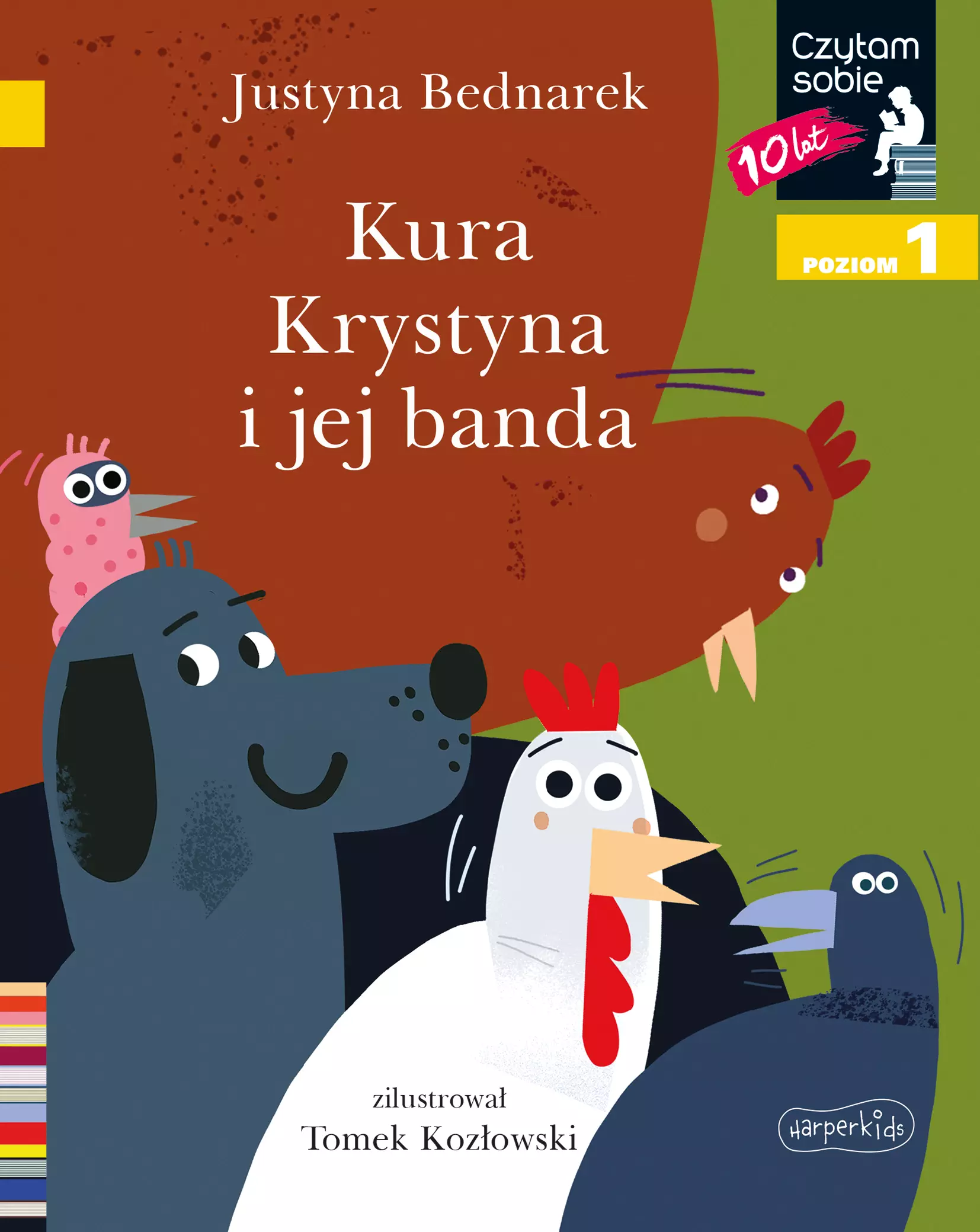 Czytam sobie. Poziom 1. Kura Krystyna i jej banda - Książki