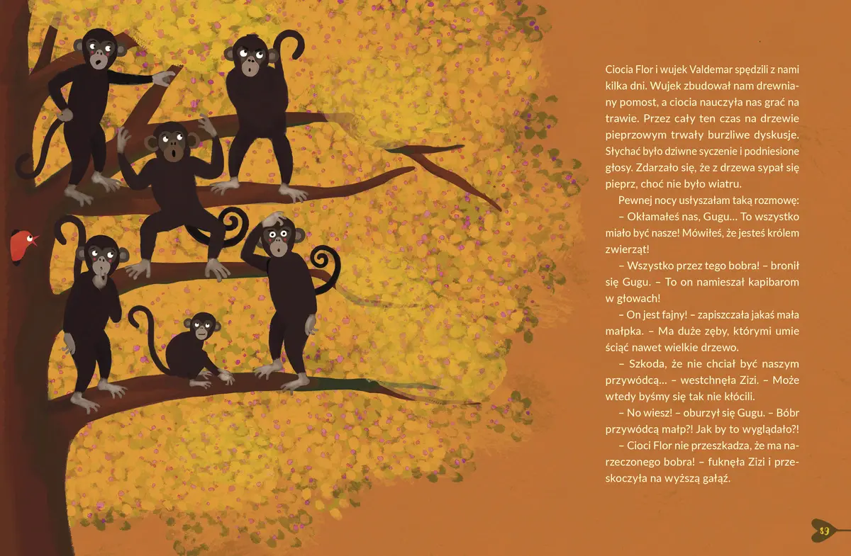 Kapibara Barbara i małpie figle - Książki