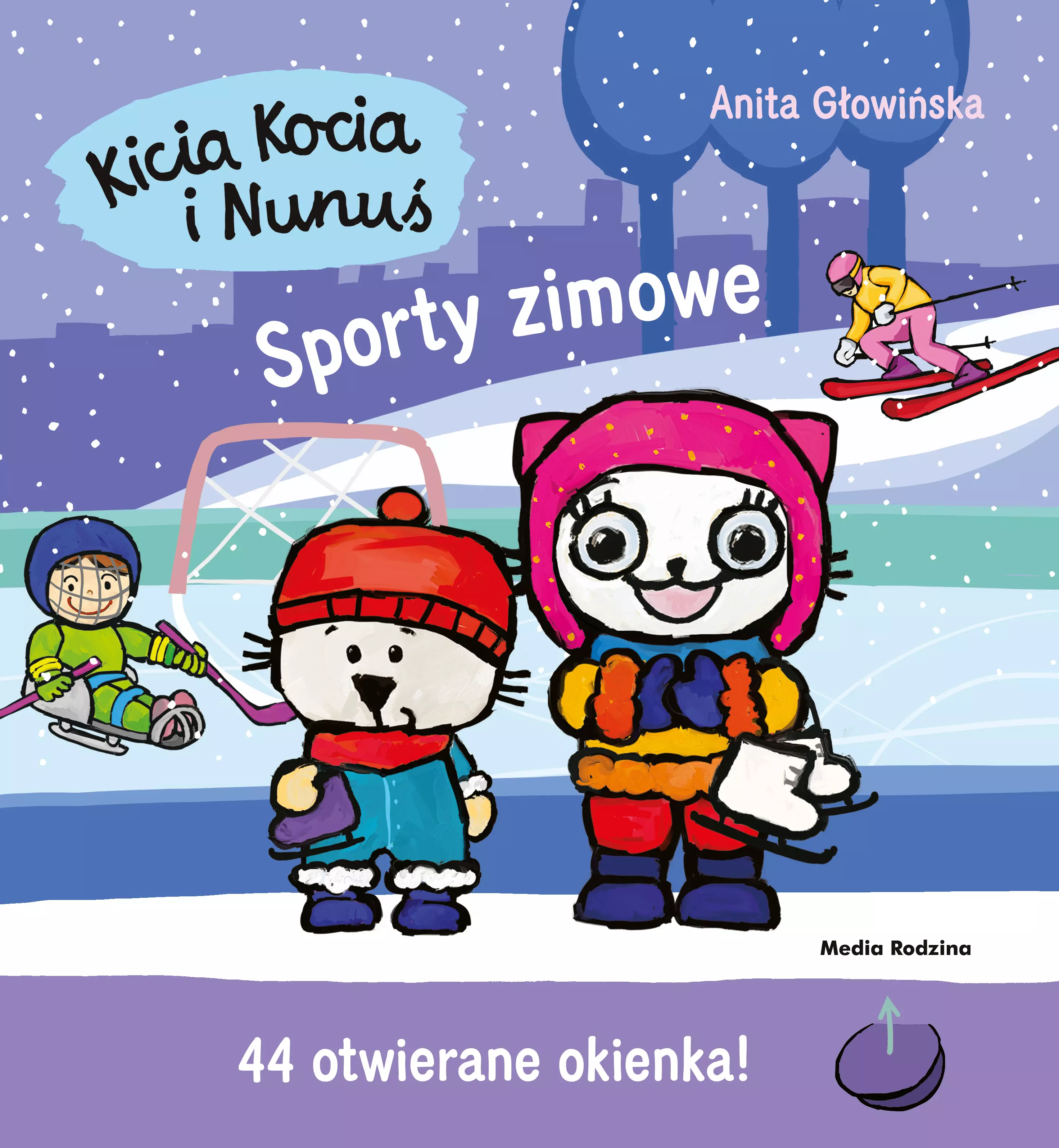Kicia Kocia i Nunuś. Sporty zimowe - Książki