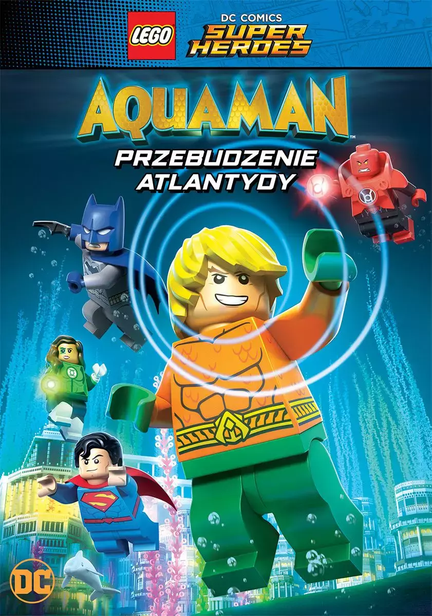 LEGO DC Super Heroes. Aquaman. Przebudzenie Atlantydy, DVD - Filmy