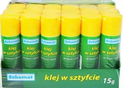 Klej w sztyfcie 15g - Papiernicze i szkolne