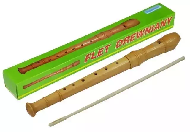 Flet drewniany - Zabawki