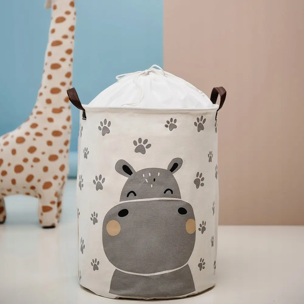 KOSZ NA ZABAWKI ZAMYKANY POJEMNIK ORGANIZER HIPPO PREMIUM XL 43l - Mama i dziecko