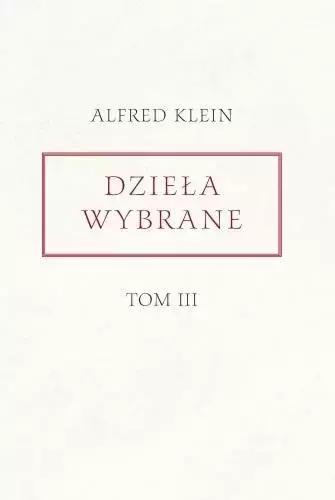 Dzieła wybrane. Tom 3
