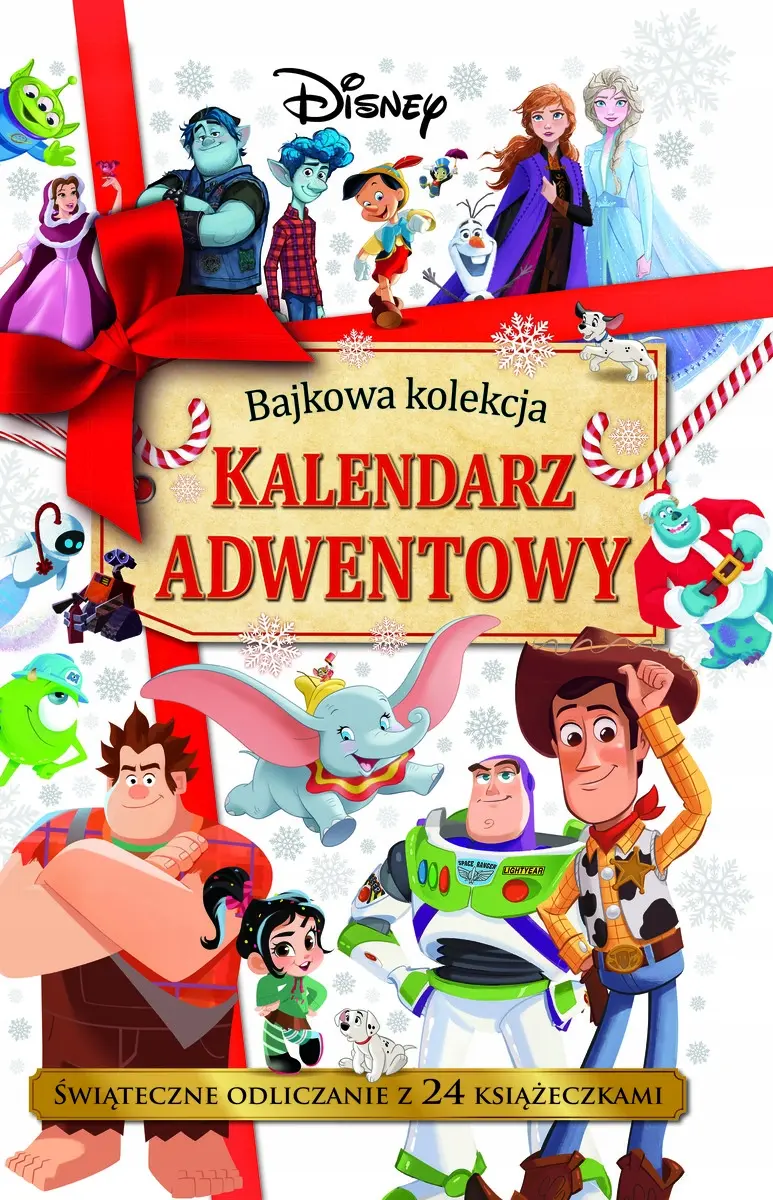 Kalendarz adwentowy. Bajkowa kolekcja. Disney - Książki