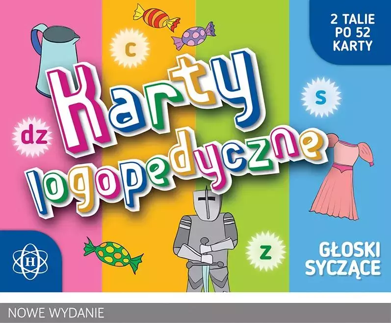 Karty logopedyczne. Głoski syczące. Komplet - Książki