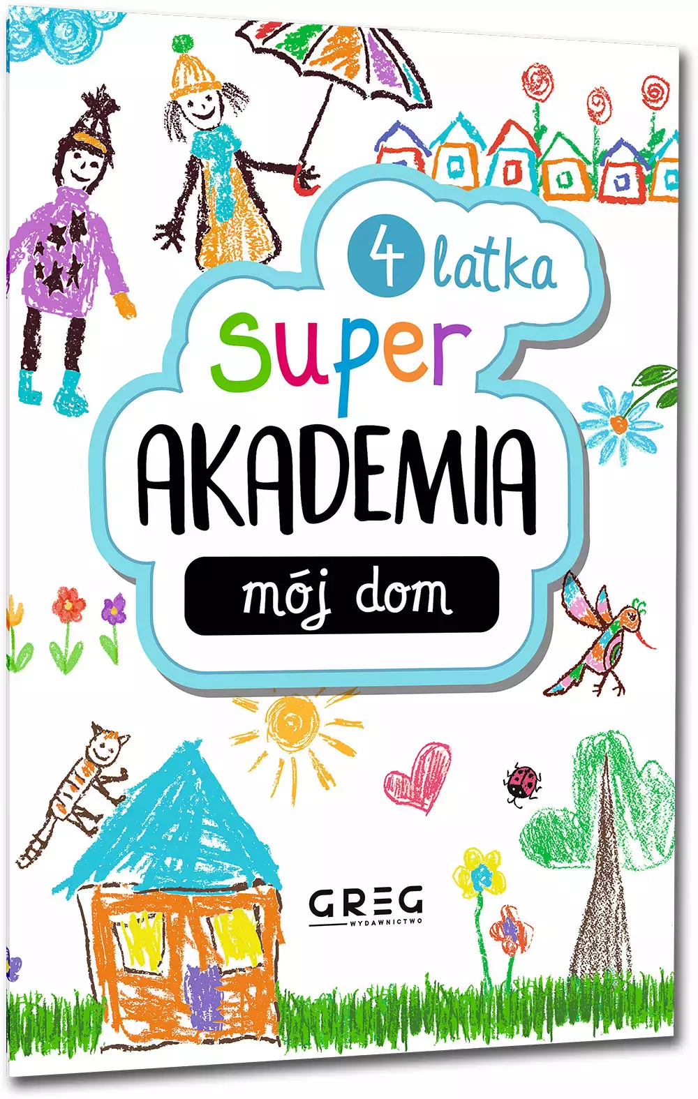 Super akademia. Mój dom (4 latka) - Książki