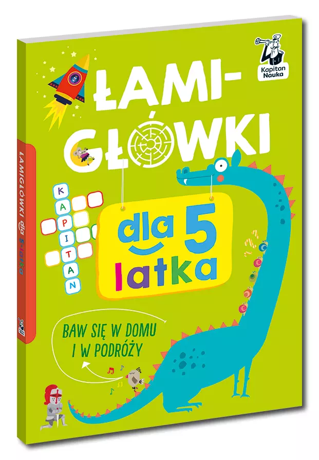 Łamigłówki dla 5-latka - Książki