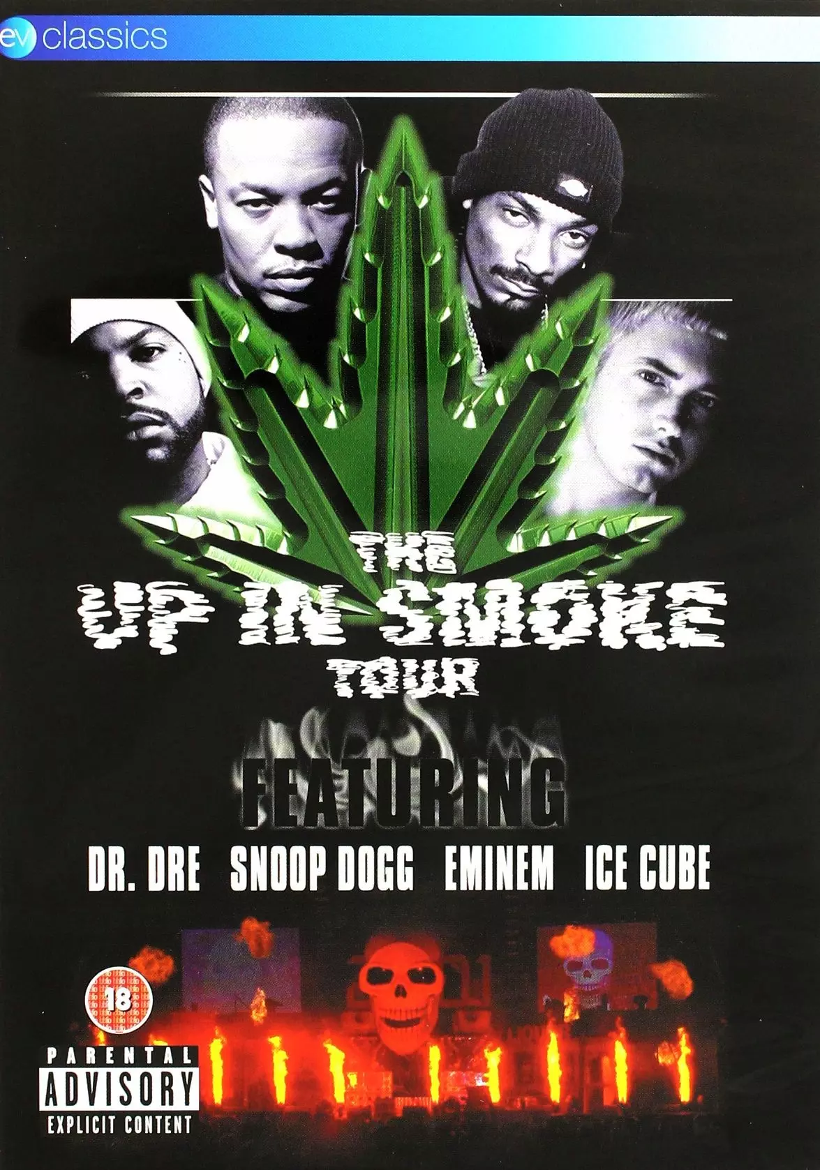 Up In Smoke Tour, DVD - Muzyka