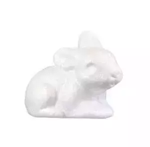 Zajączek styropianowy - Papiernicze i szkolne