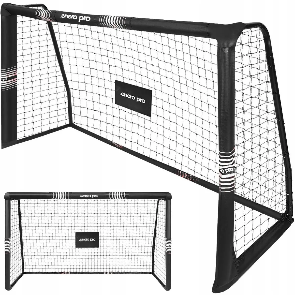 Bramka do Piłki Nożnej z Siatką 180x120x60CM Enero Pro - Elektronika i akcesoria
