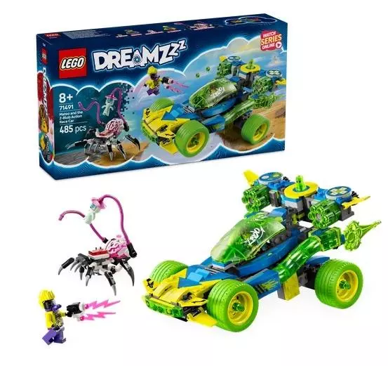 LEGO DREAMZzz™ Samochód wyścigowy Mateo i Z-Bloba 71491 - Zabawki