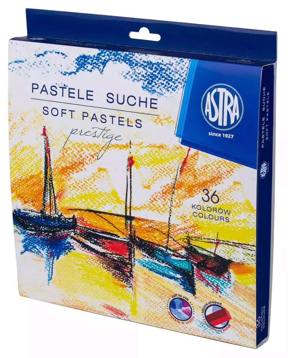 Pastele suche Prestige, 36 kolorów