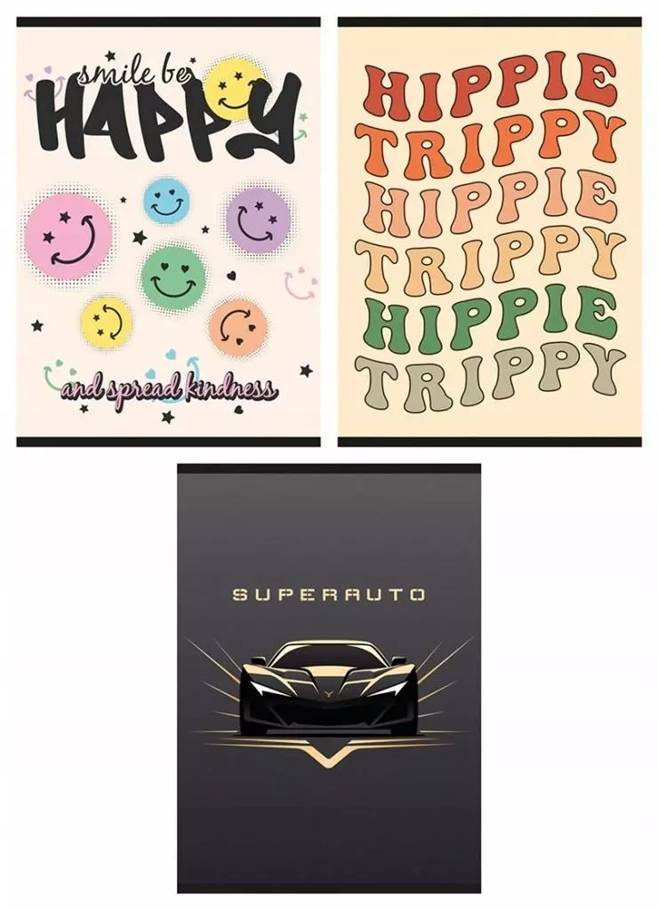 Zeszyt A4/32K kratka (3szt) - Papiernicze i szkolne