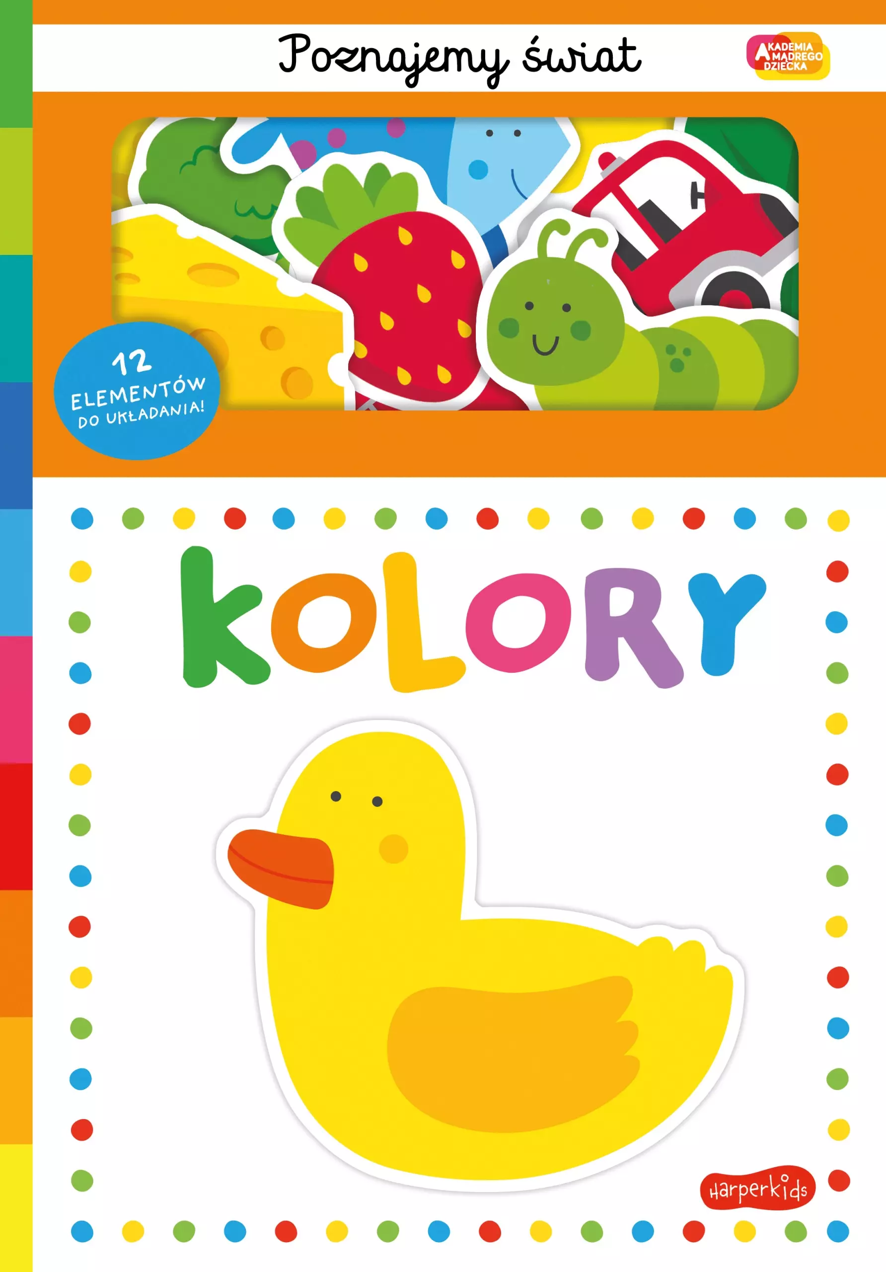 Akademia mądrego dziecka. Poznajemy świat. Kolory - Książki