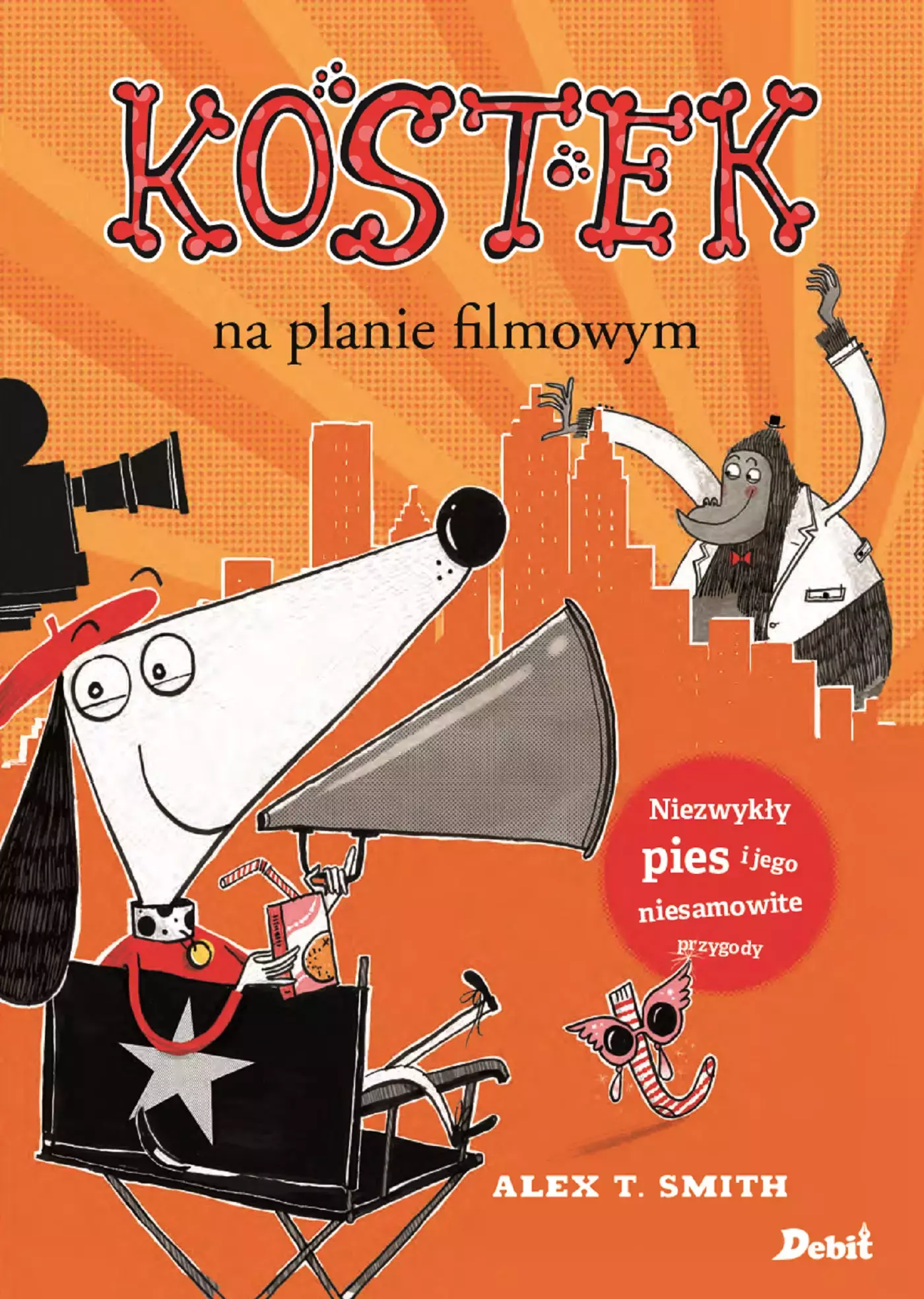 Kostek na planie filmowym - Książki