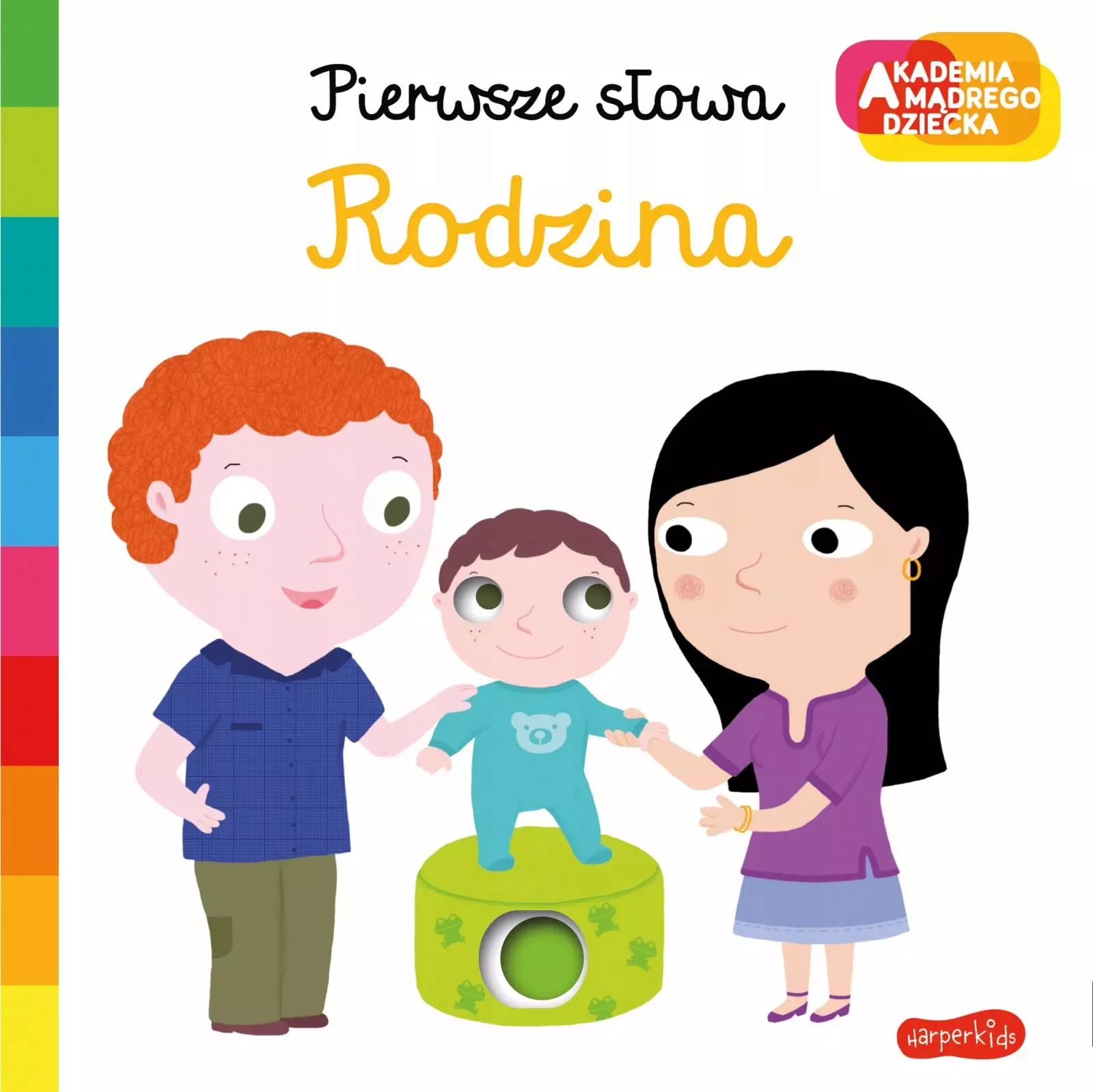 Akademia mądrego dziecka. Pierwsze słowa. Rodzina - Książki