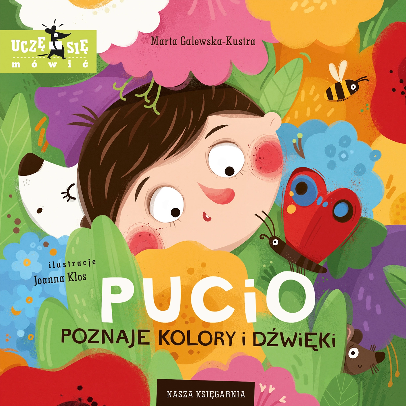 Pucio poznaje kolory i dźwięki - Książki