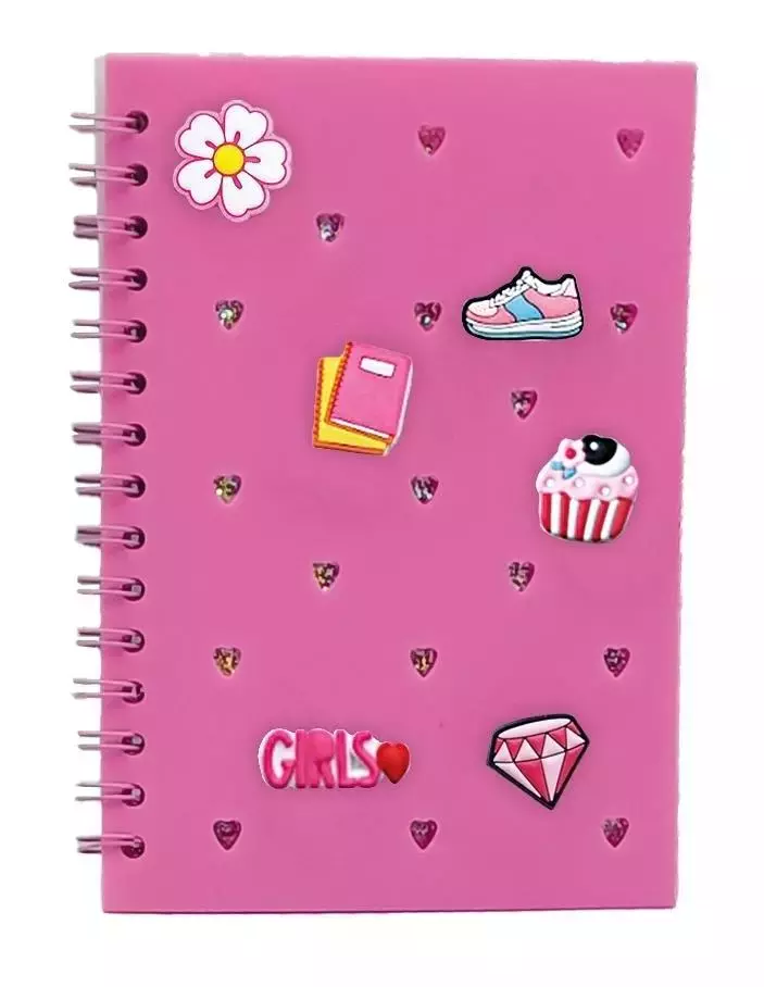 Notes A5/80K z wpinkami różowy STnux - Papiernicze i szkolne