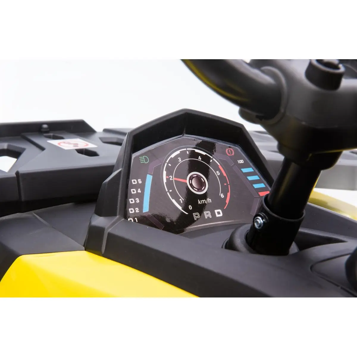 Quad Auto na Akumulator Traper Żółty 1033013 - Zabawki