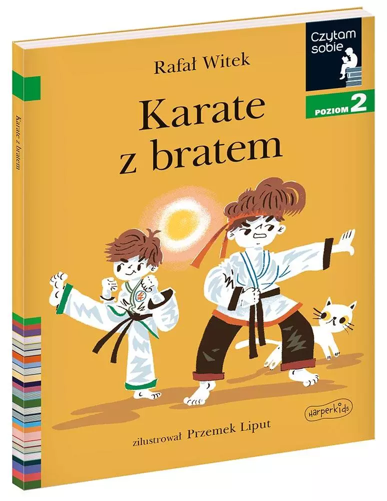 Czytam sobie. Poziom 2. Karate z bratem - Książki