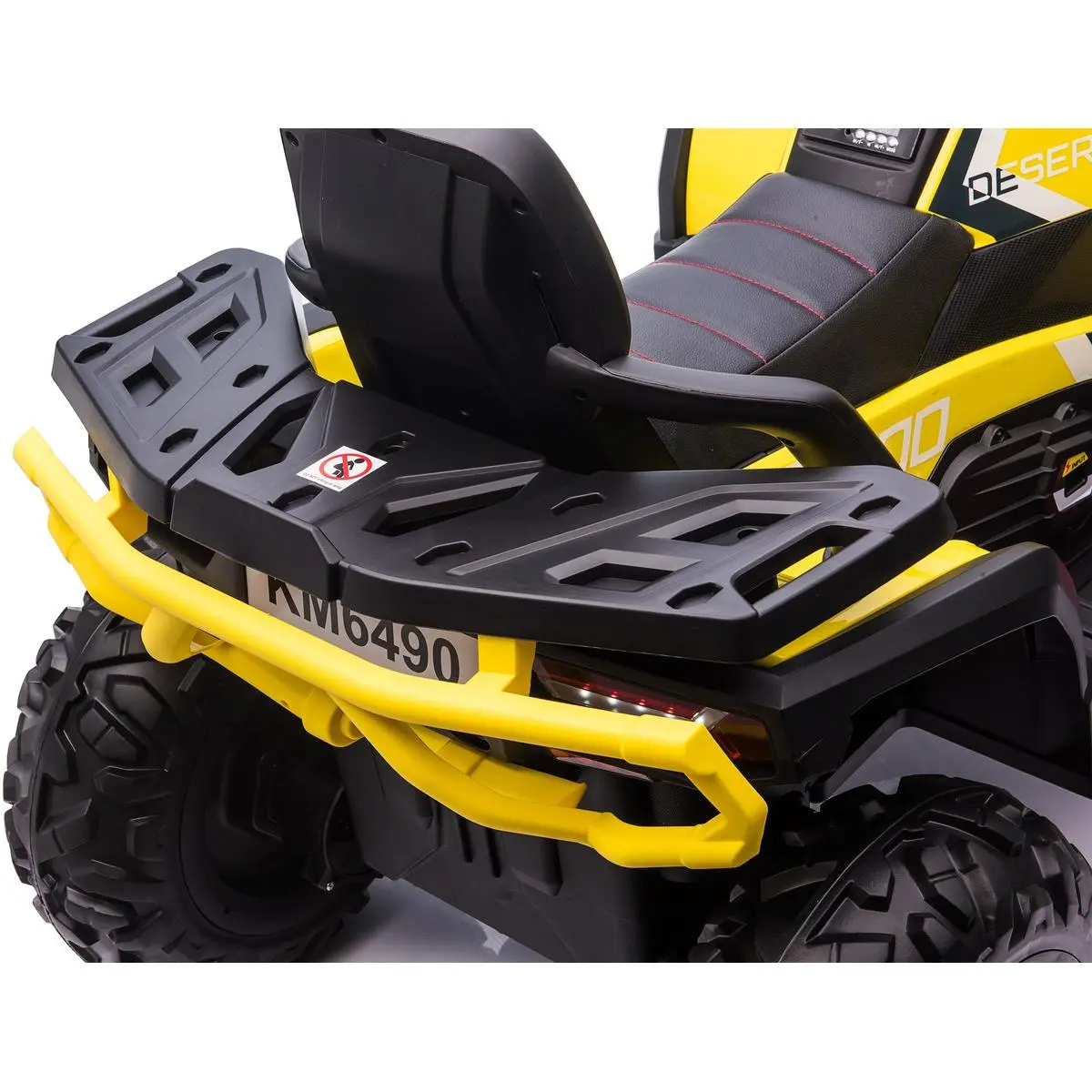 Quad Auto na Akumulator Traper Żółty 1033013 - Zabawki