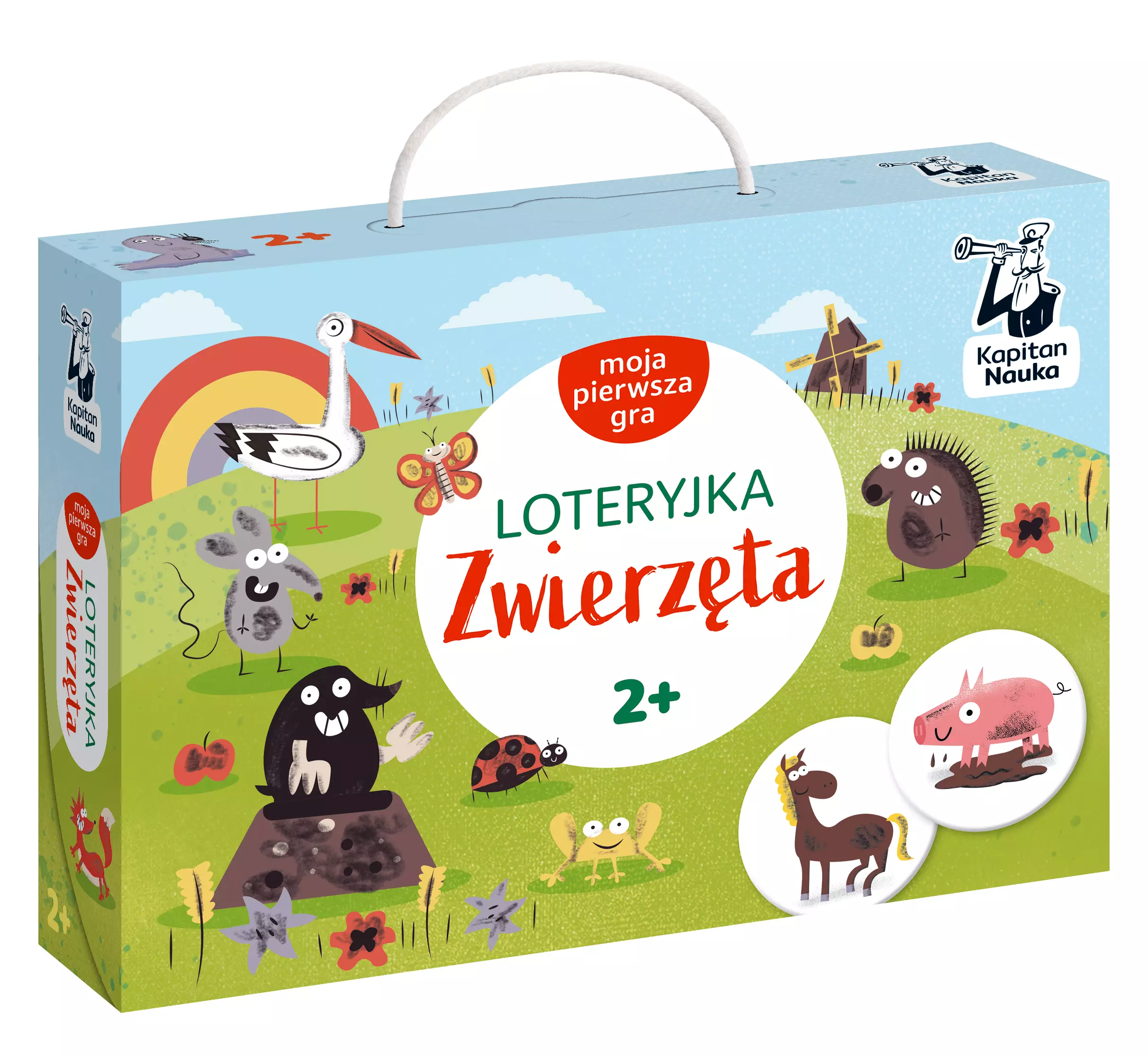 Gra Moja pierwsza  loteryjka Zwierzęta - Zabawki