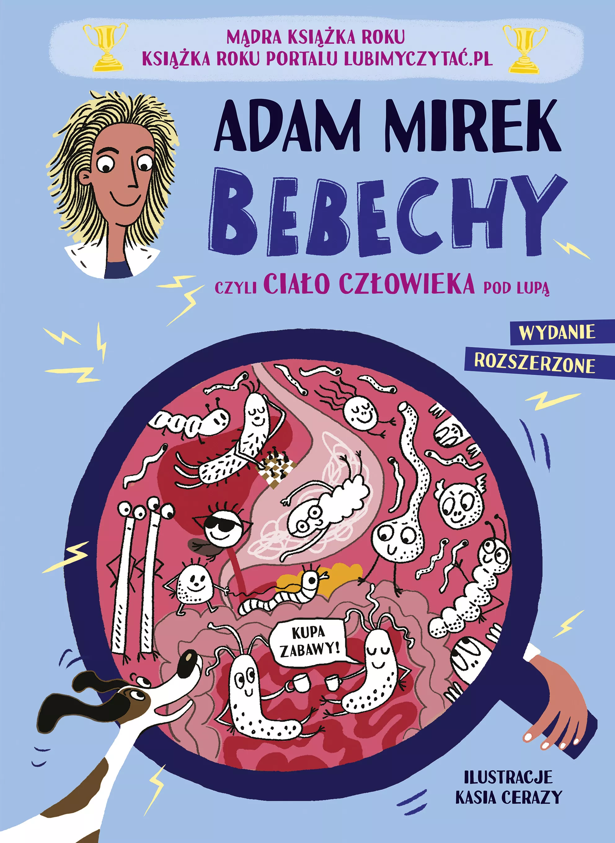 Bebechy, czyli ciało człowieka pod lupą, wydanie rozszerzone (barwione brzegi) - Książki