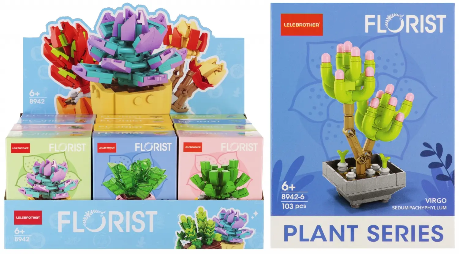 Klocki Konstrukcyjne Kwiaty 71 ElementÓw Mega Creative 567461 - Zabawki